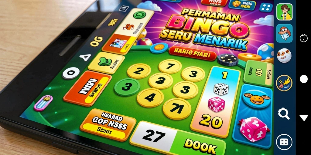 Tampilan gameplay D06 yang penuh warna dan menarik perhatian.