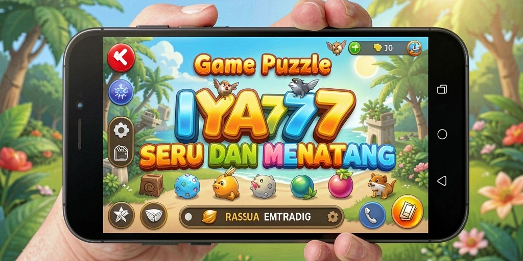 Tampilan gameplay IYA777 dengan berbagai teka-teki yang menantang.