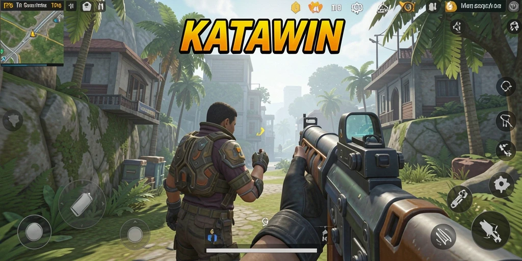 Gameplay KATAWIN yang mendebarkan dalam format TPS.
