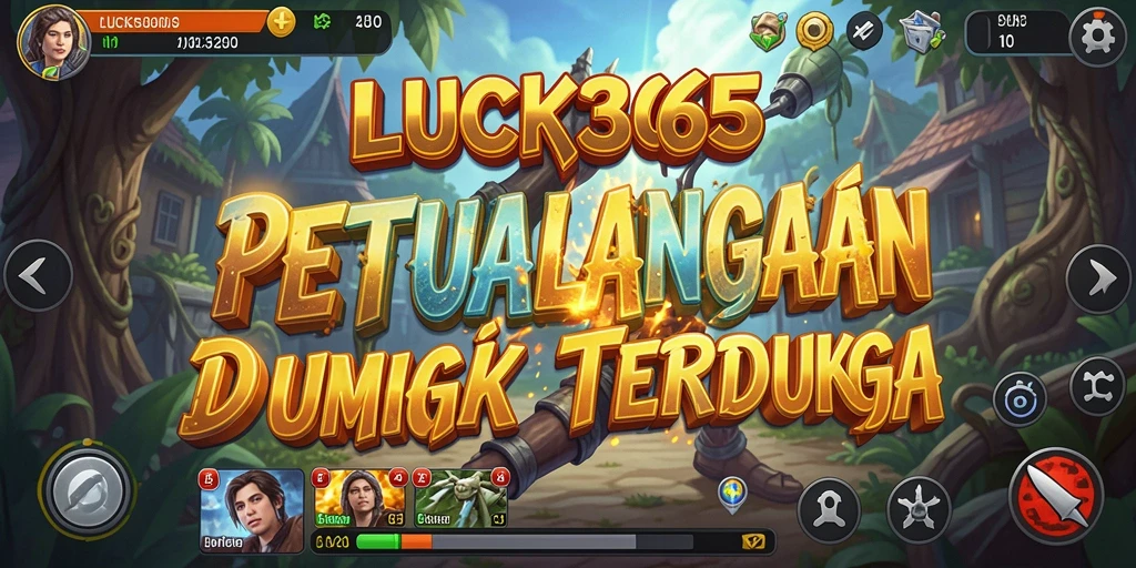 Tangkapan layar LUCK365 menampilkan pemain menjelajahi dunia petualangan yang menakjubkan.