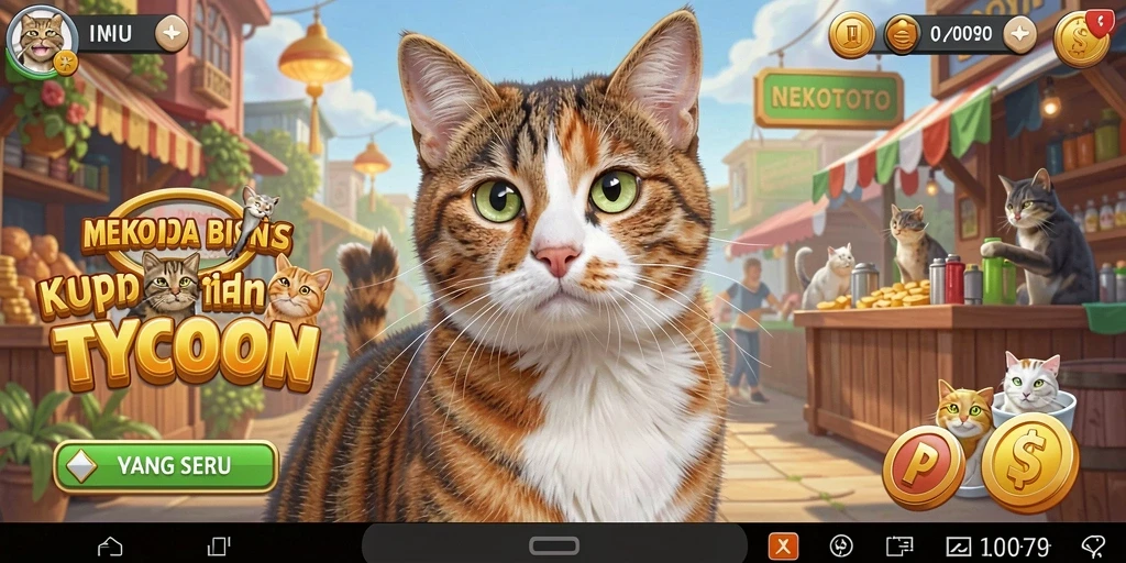 Tampilan menarik dari gameplay <strong>NEKOTOTO</strong> yang seru dan menghibur.