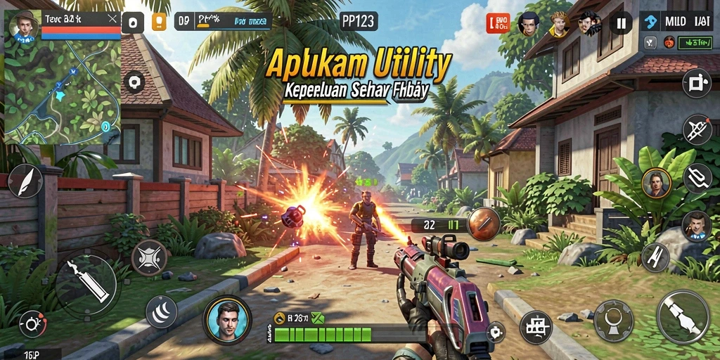 Tampilan antarmuka pengguna PP123 yang menawan dan fungsional.