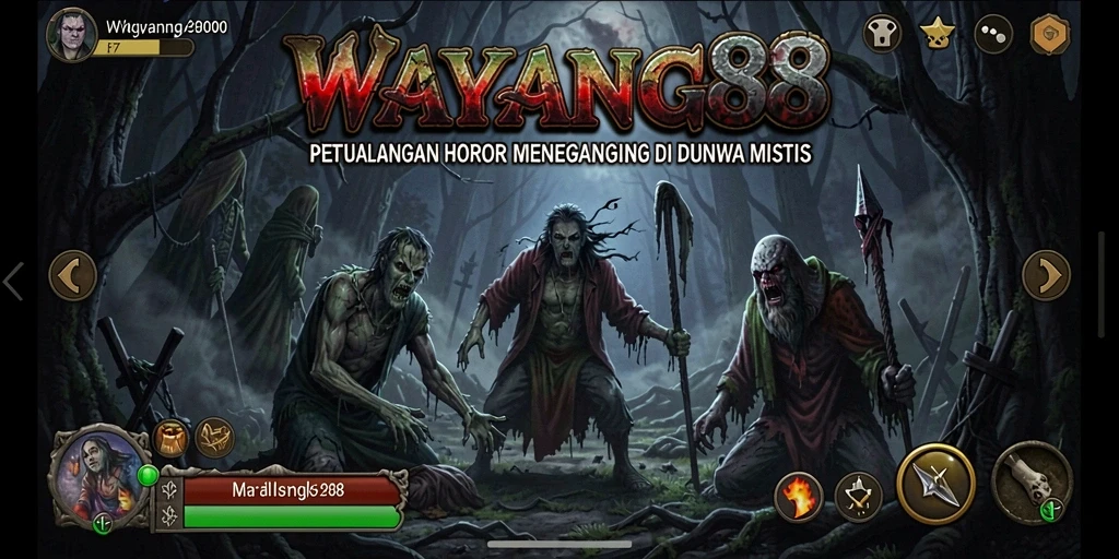 Tangkap momen menegangkan dalam gameplay WAYANG88 yang menyeramkan.
